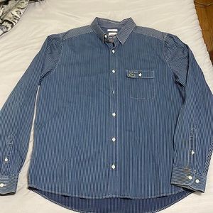 Lacoste blue dress shirt